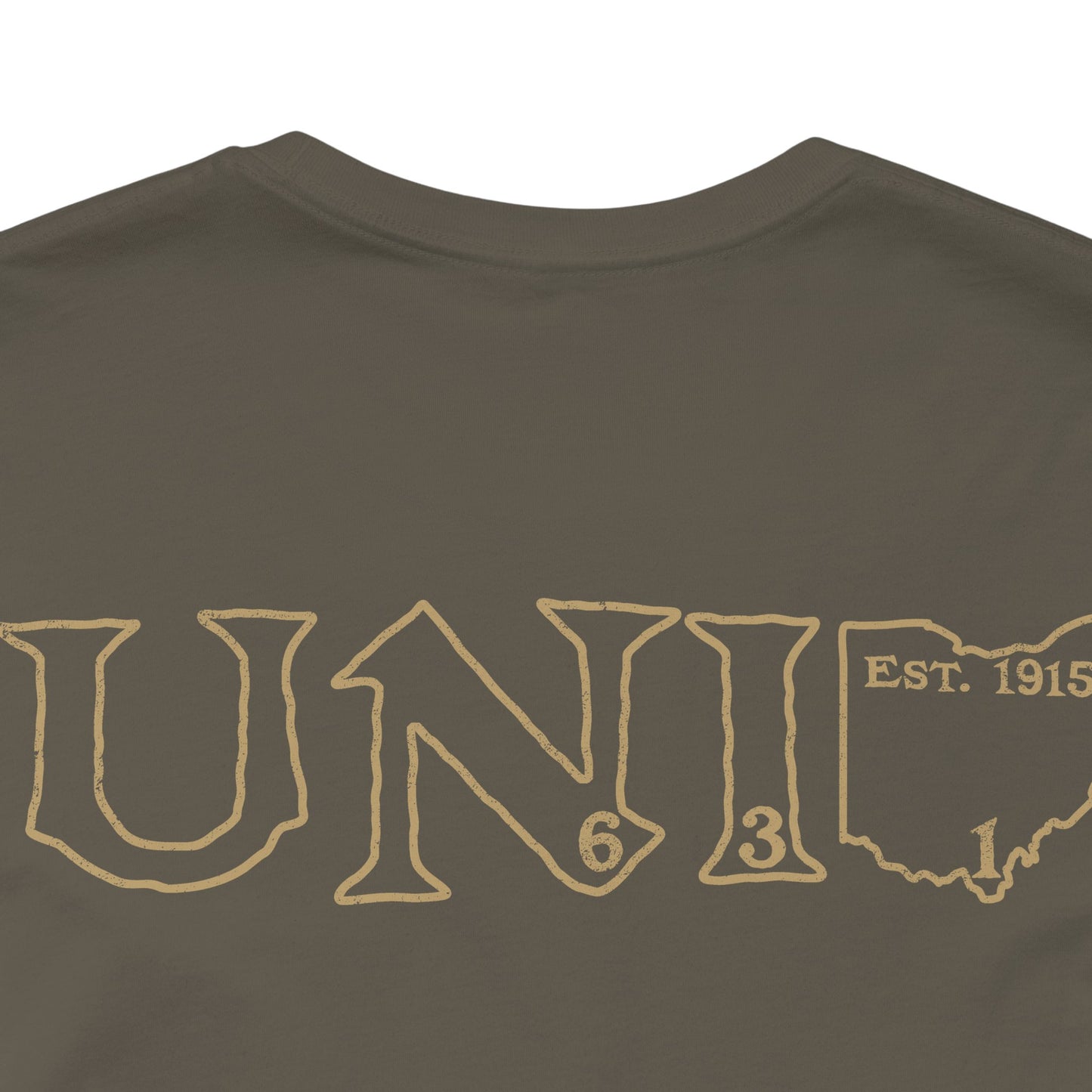 University Lodge 631 Design on back