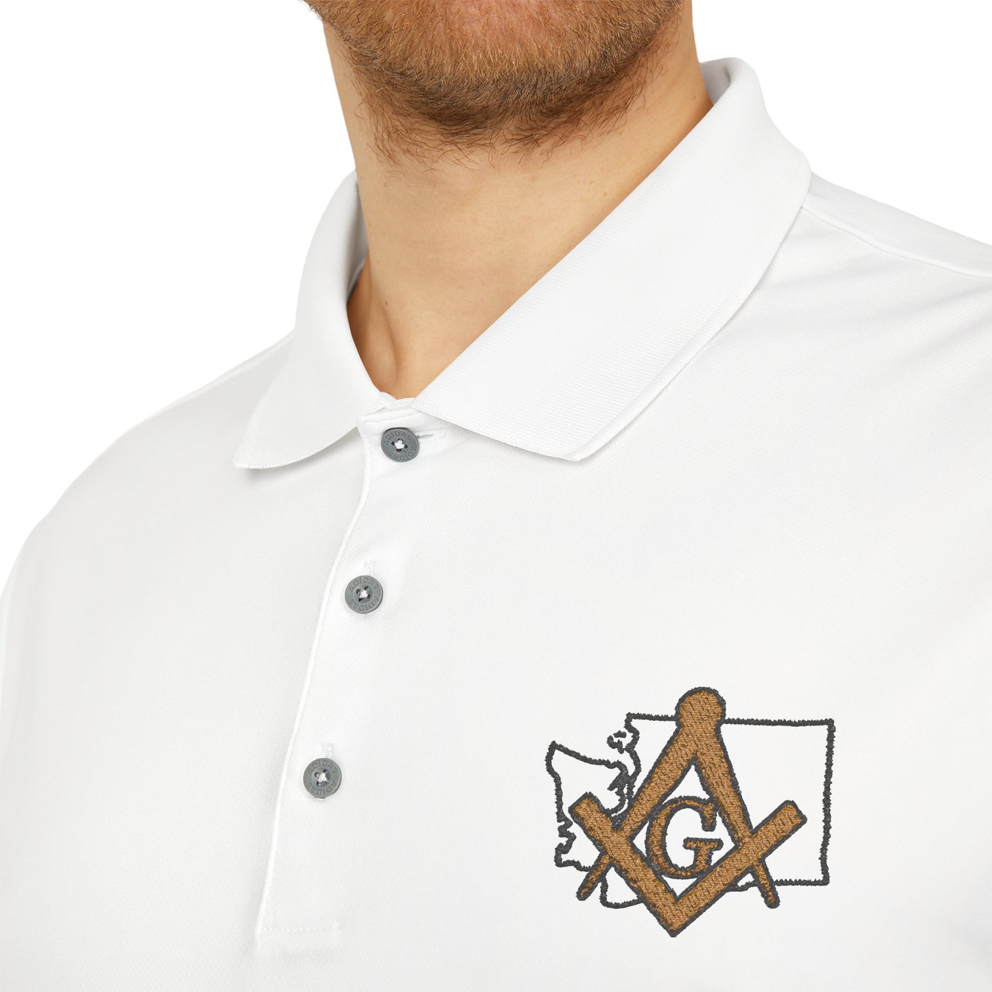 Adidas - Washington State Masonic Performance Polo