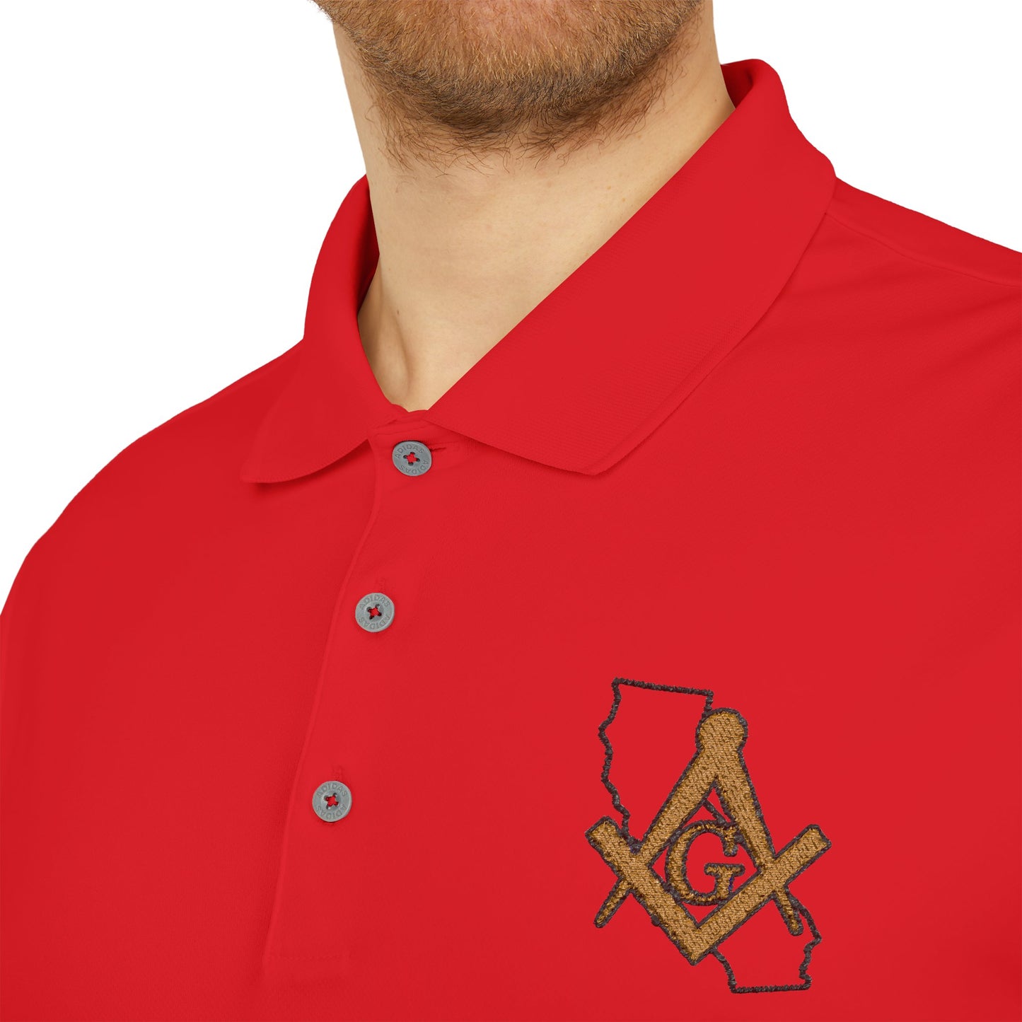 Adidas - California State Masonic Performance Polo