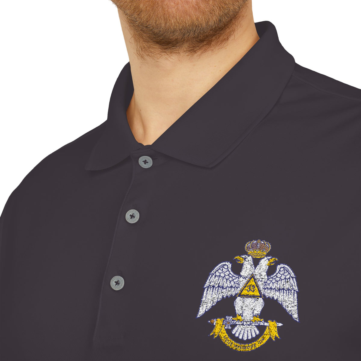 33 Degree Deus Meumque Jus Performance Polo