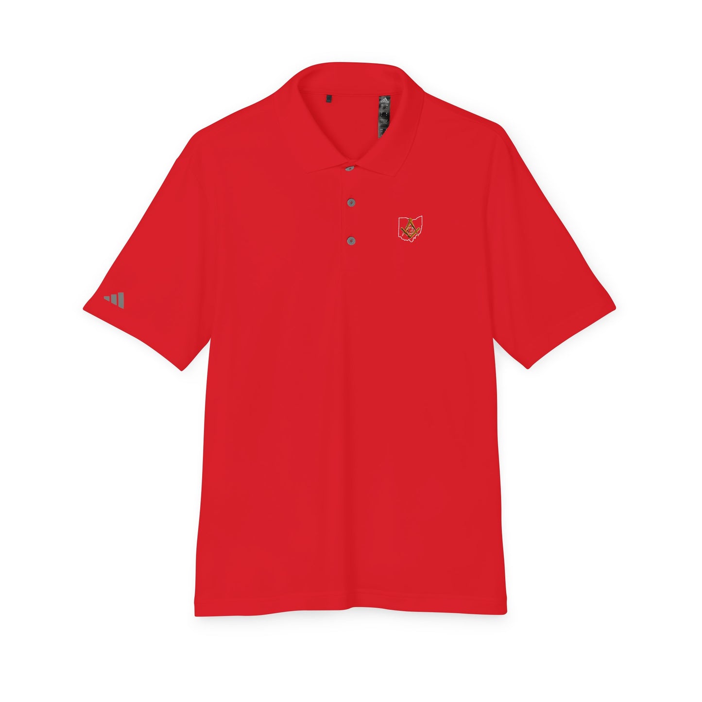 Adidas - Small State Masonic Performance Polo
