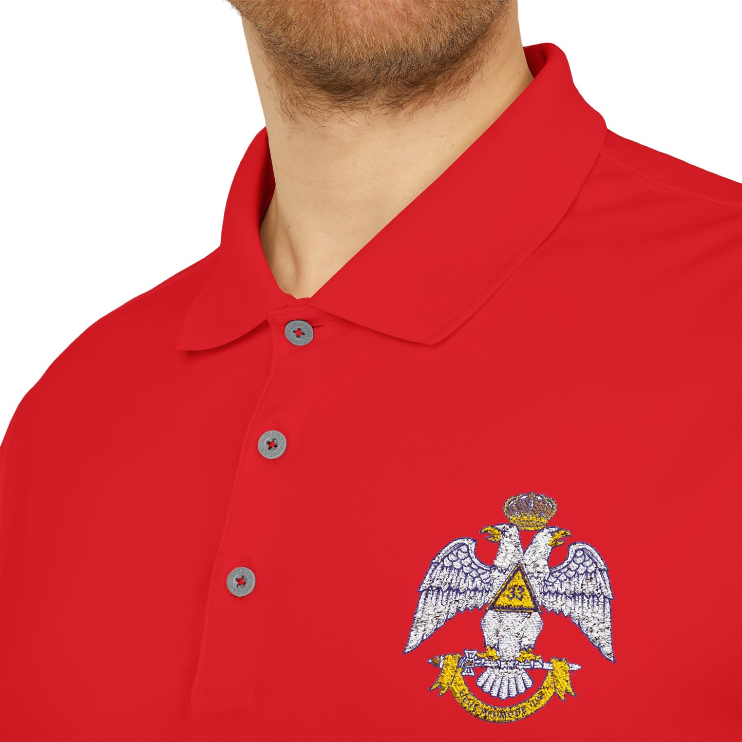 33 Degree Deus Meumque Jus Performance Polo