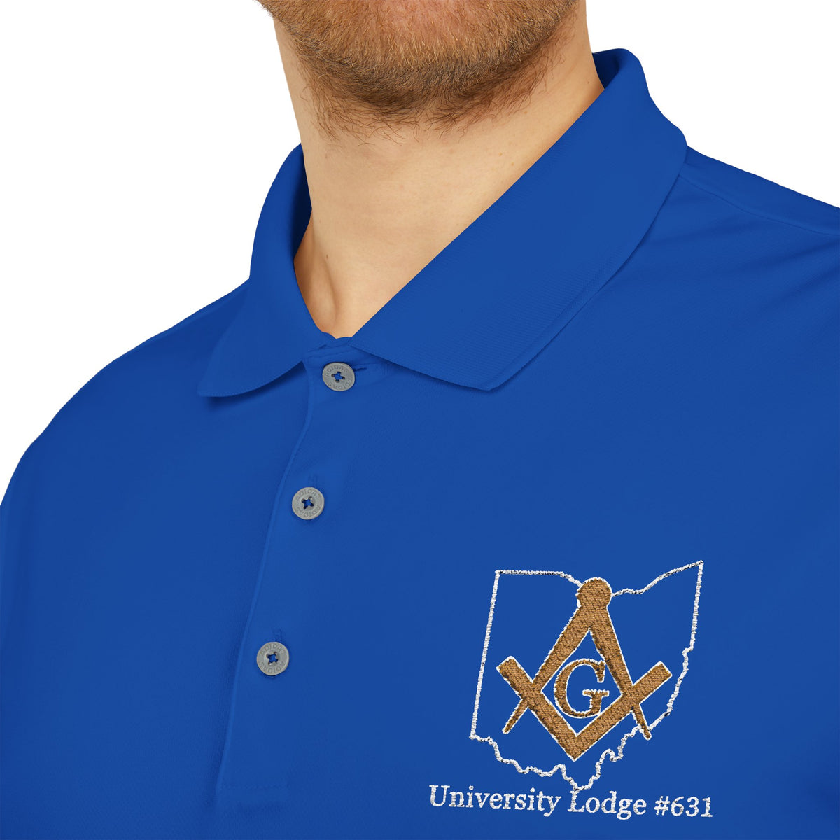 Adidas - University Lodge #631 Performance Polo
