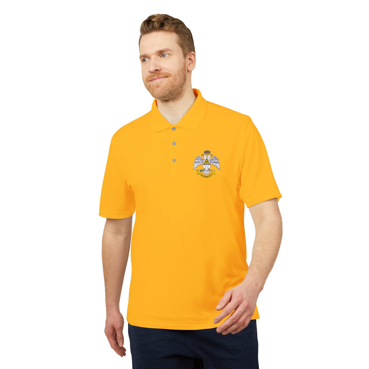 33 Degree Deus Meumque Jus Performance Polo