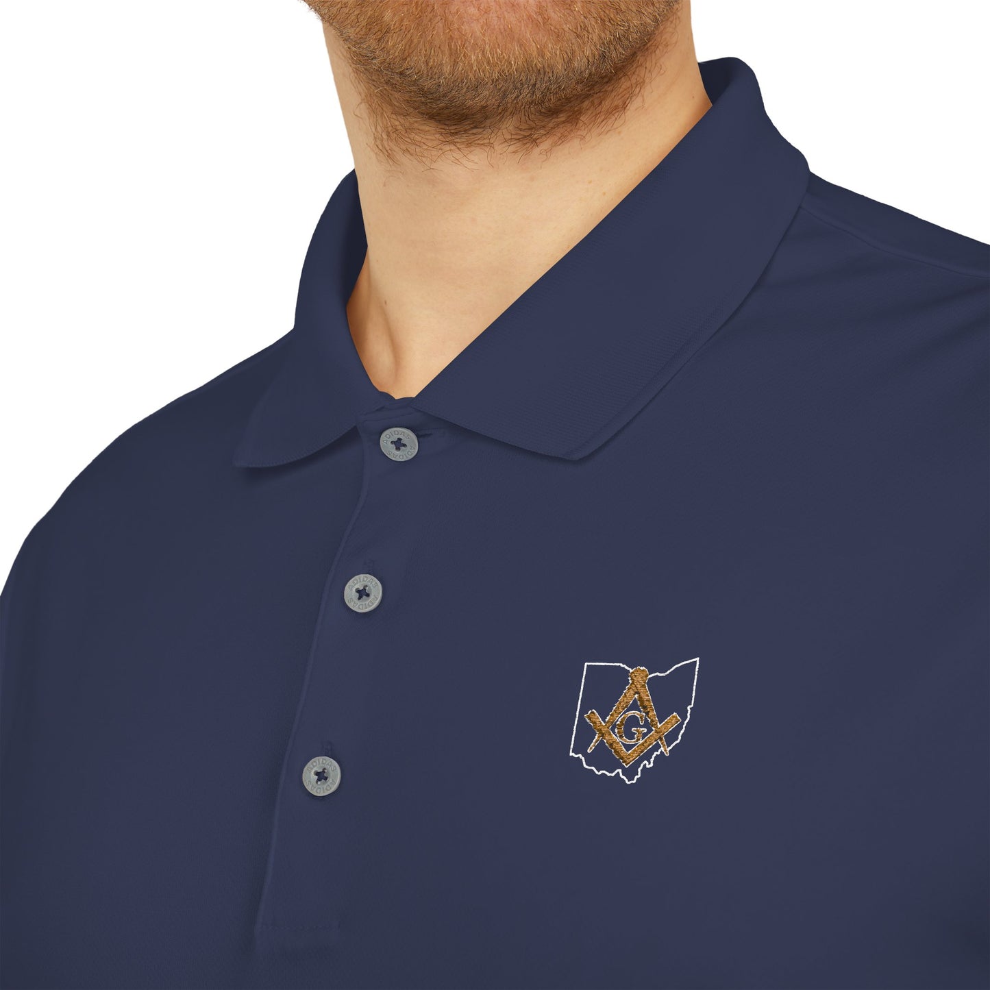 Adidas - Small State Masonic Performance Polo