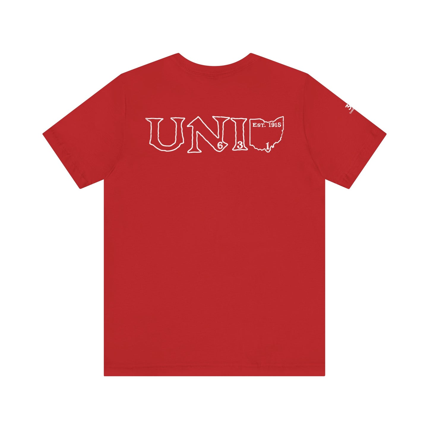 University Lodge 631 Design on back