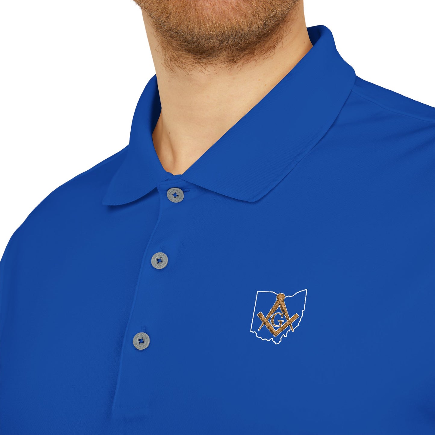 Adidas - Small State Masonic Performance Polo
