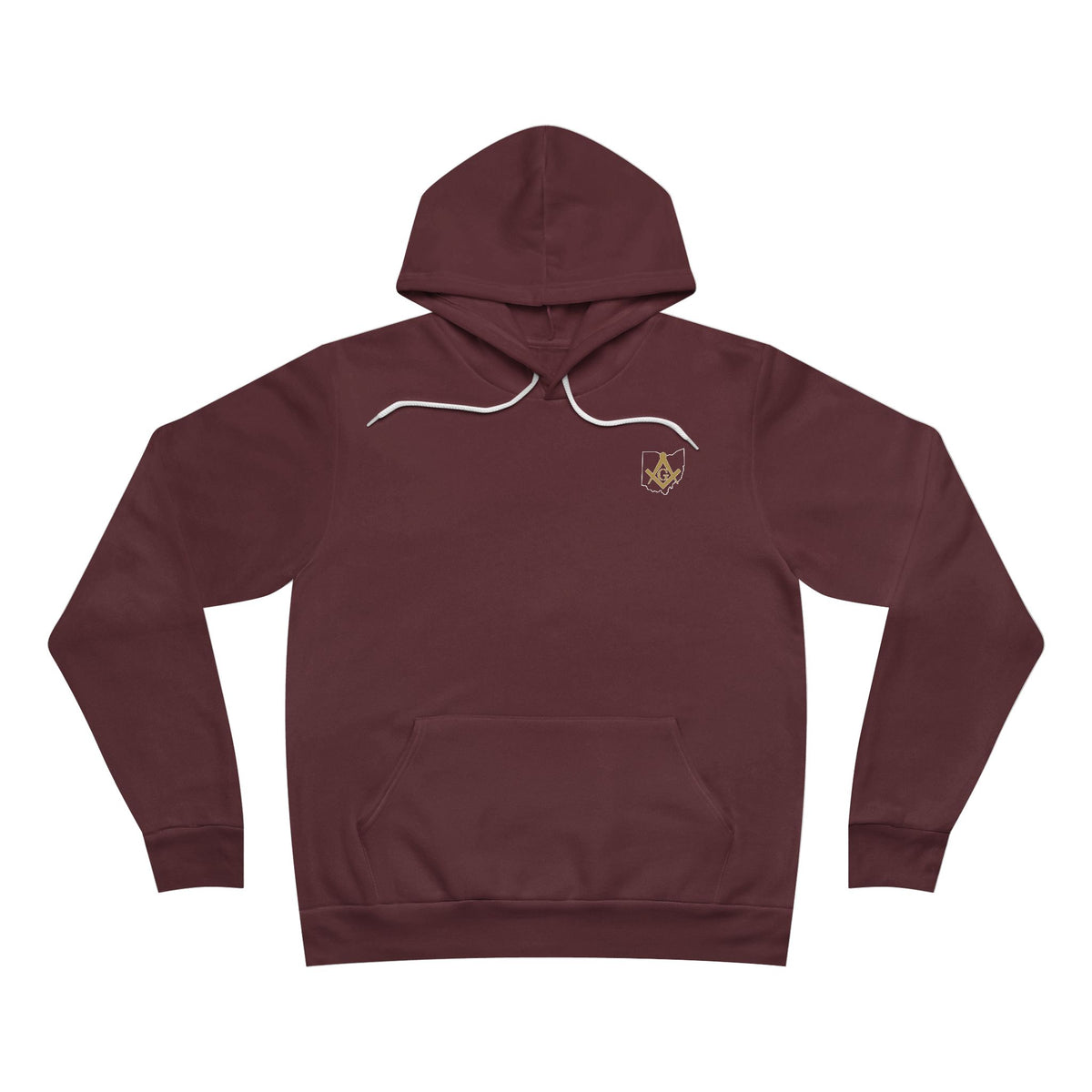 State Masonic Square & Compass Hoodie | Cozy Fleece Pullover