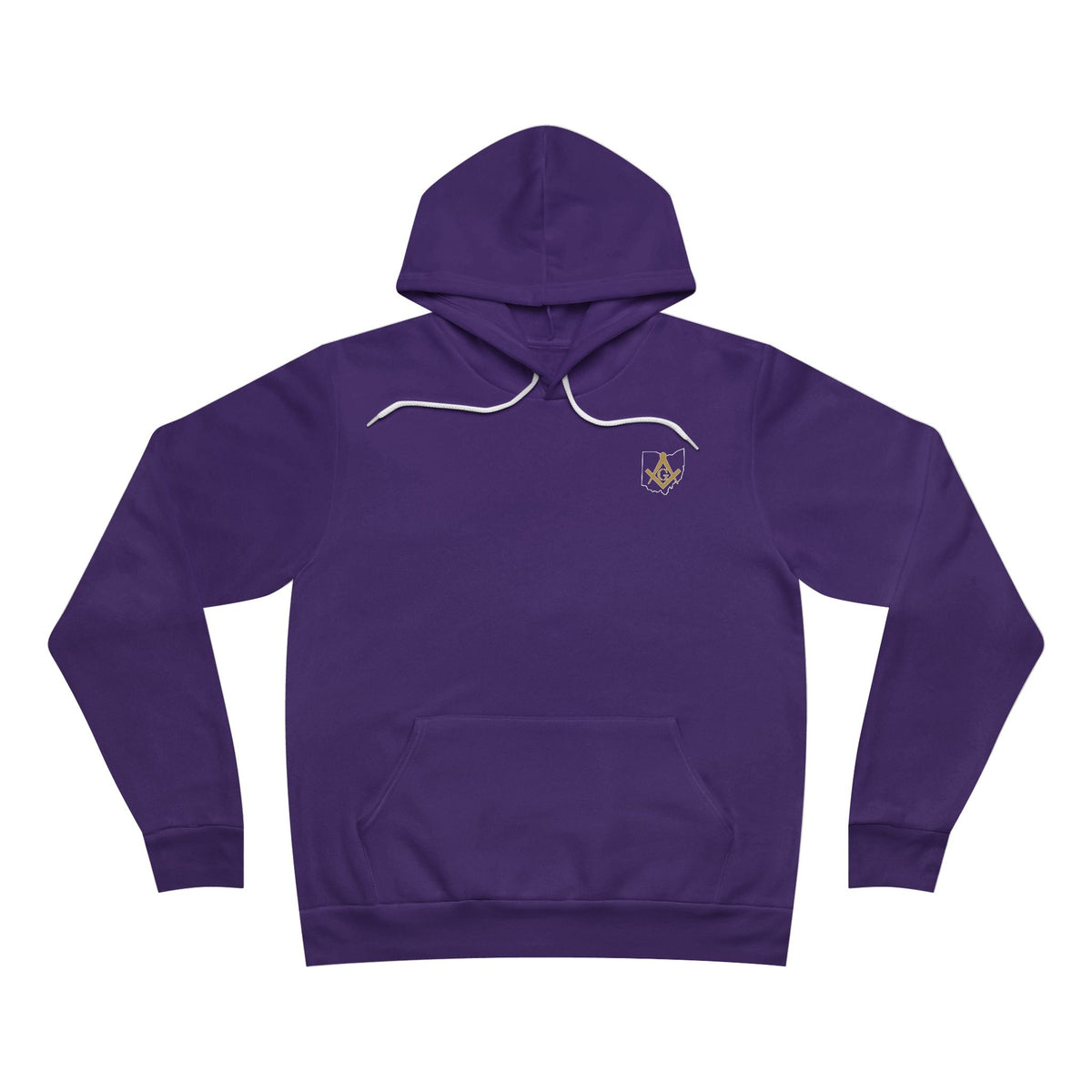 State Masonic Square & Compass Hoodie | Cozy Fleece Pullover