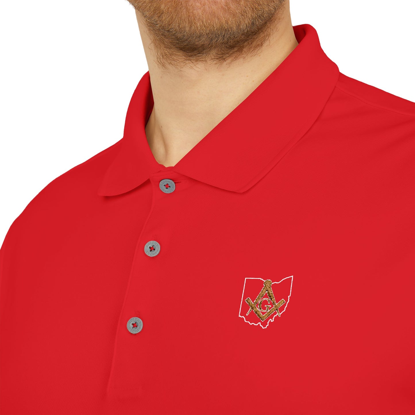 Adidas - Small State Masonic Performance Polo
