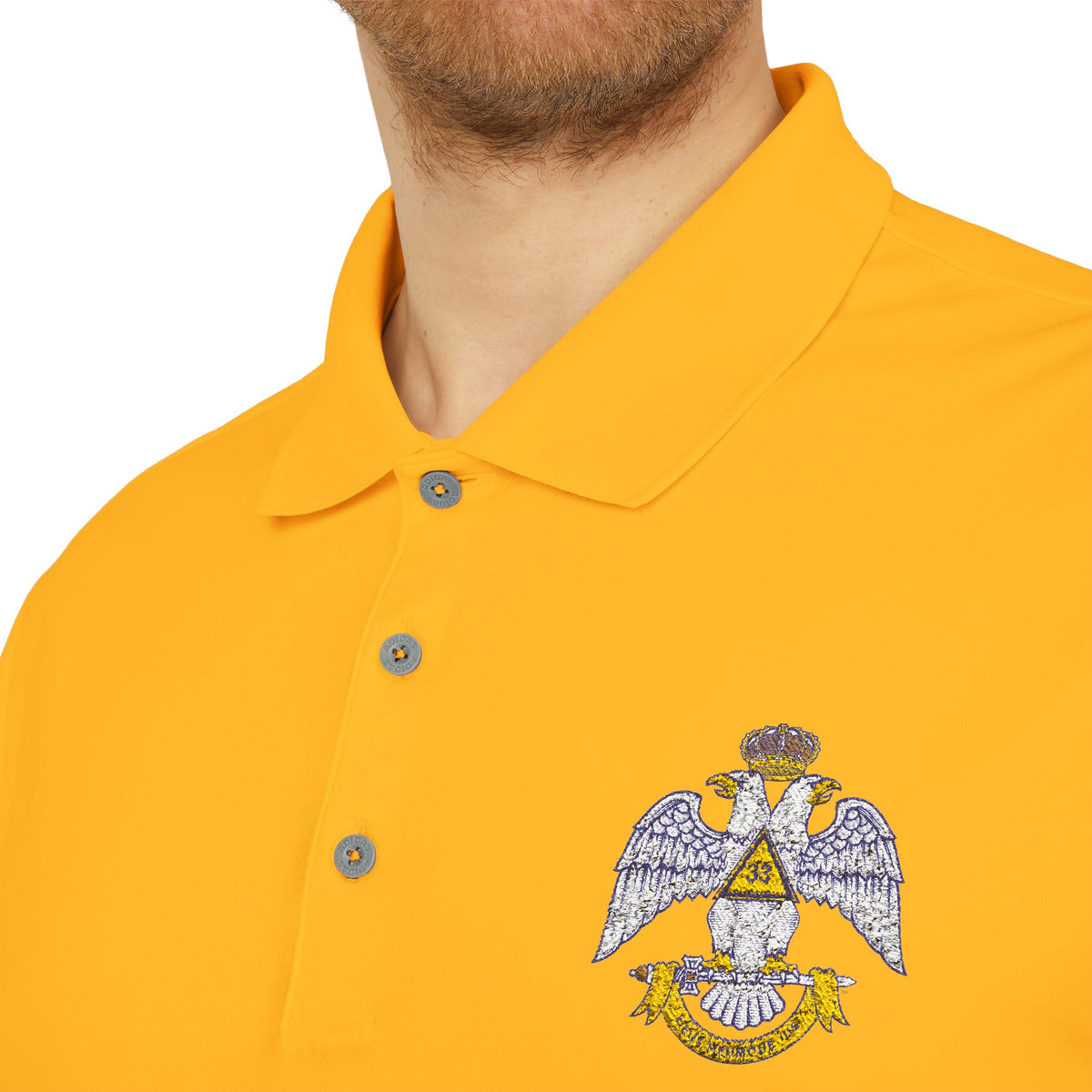 33 Degree Deus Meumque Jus Performance Polo