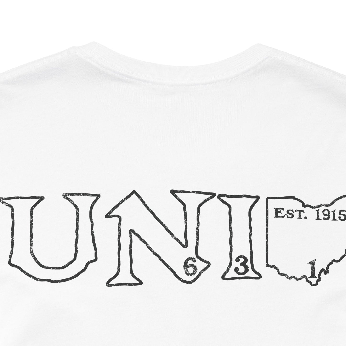 University Lodge 631 Design on back