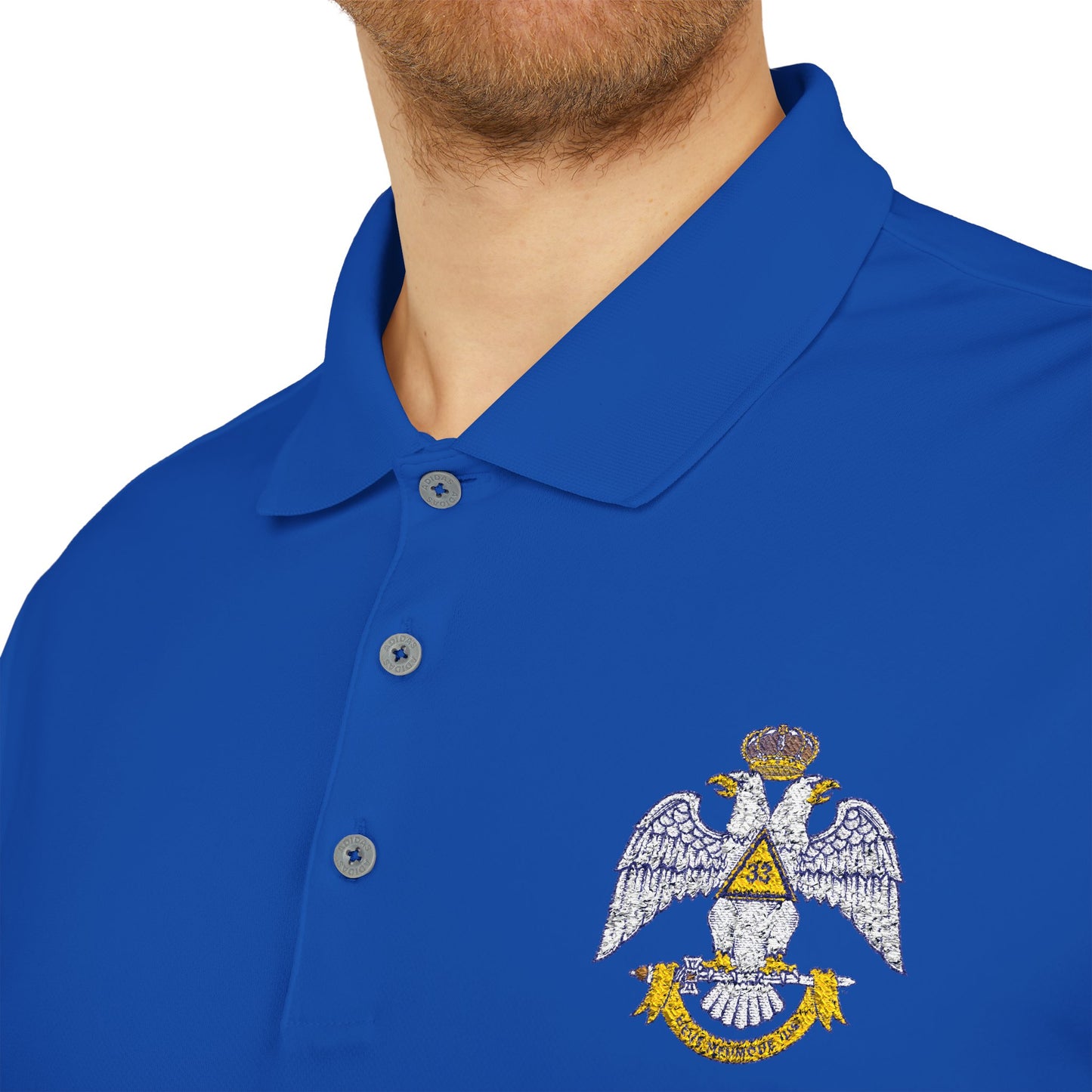 33 Degree Deus Meumque Jus Performance Polo