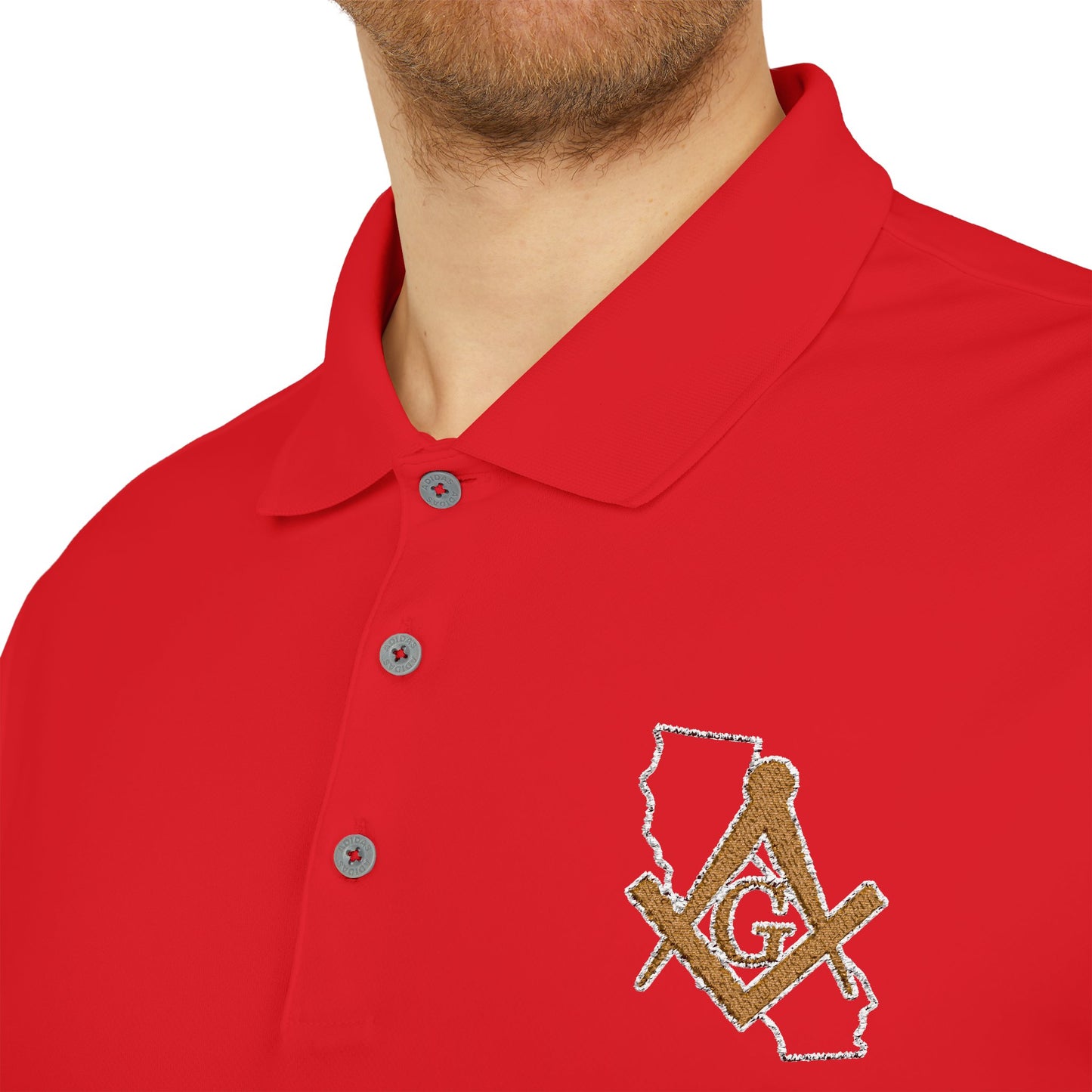 Adidas - California State Masonic Performance Polo