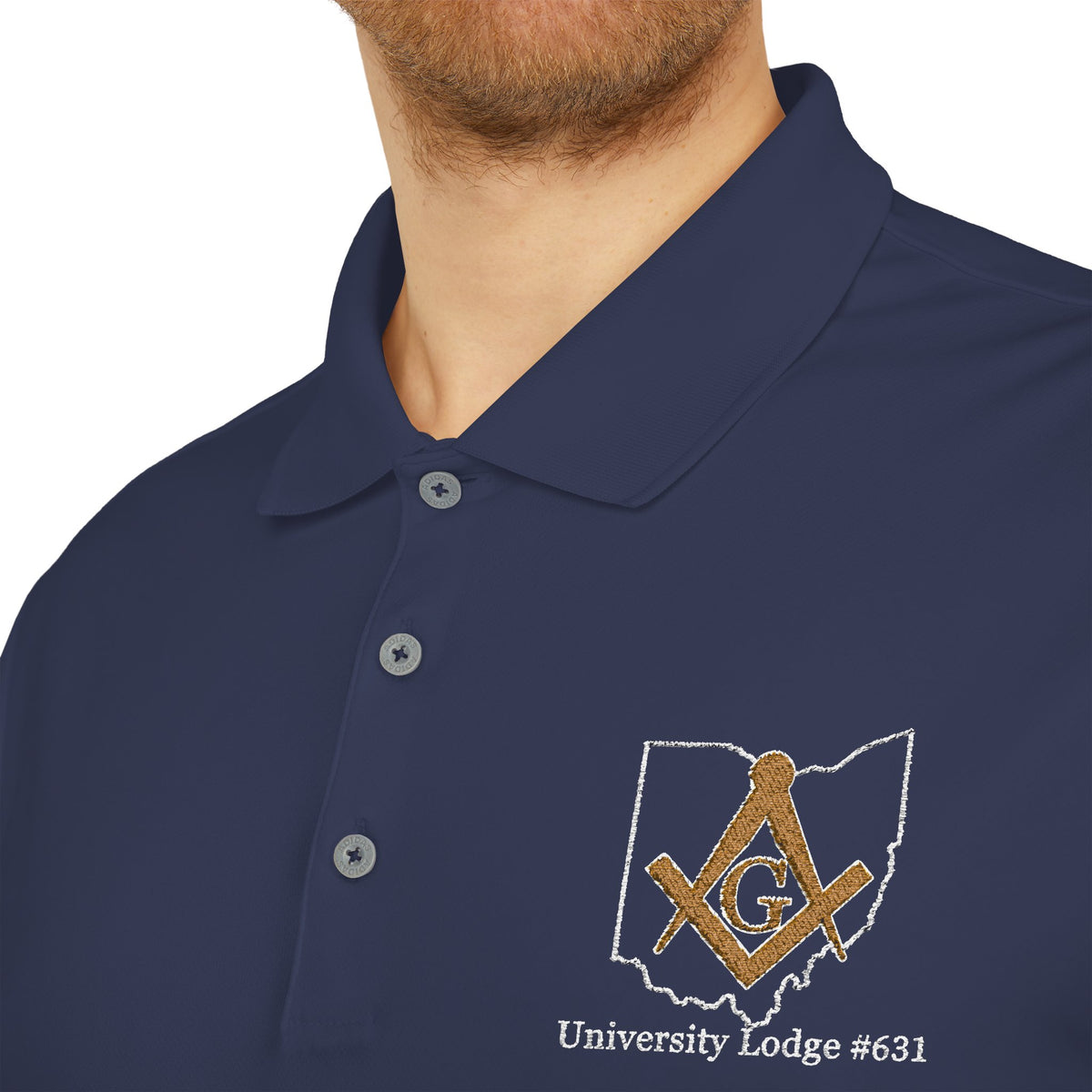 Adidas - University Lodge #631 Performance Polo