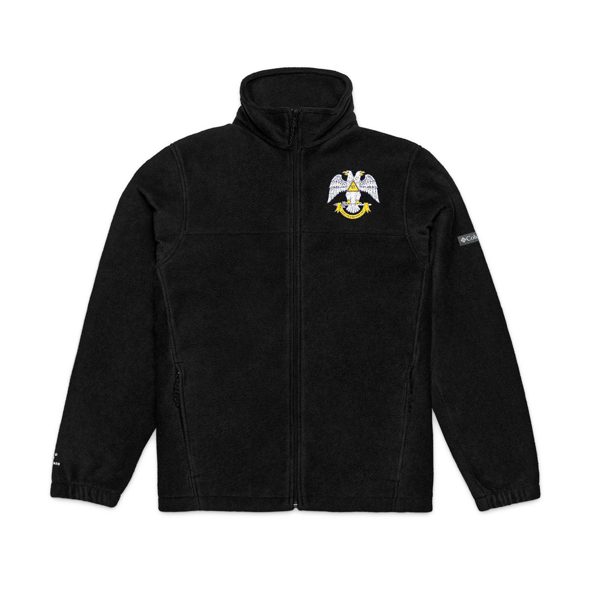 32 Degree Spes Mea In Deo Est  Fleece Jacket