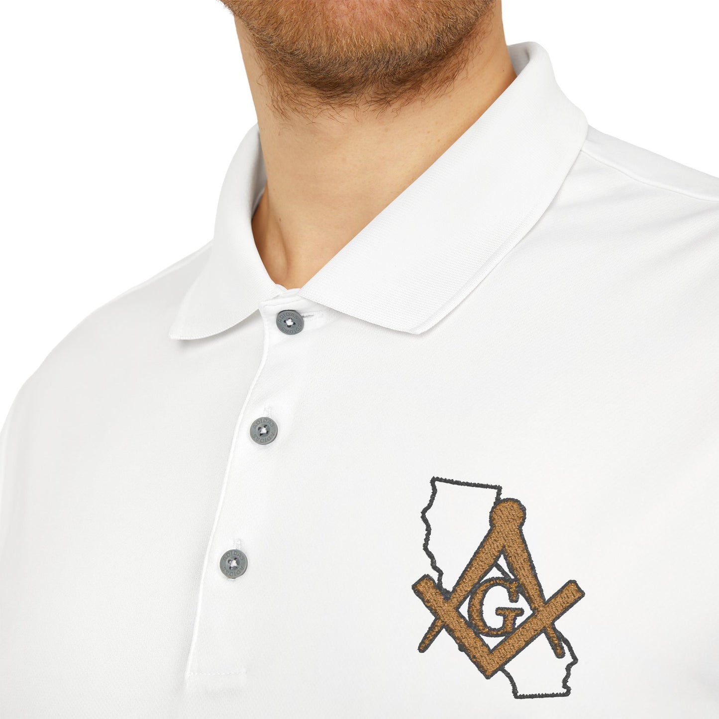 Adidas - California State Masonic Performance Polo
