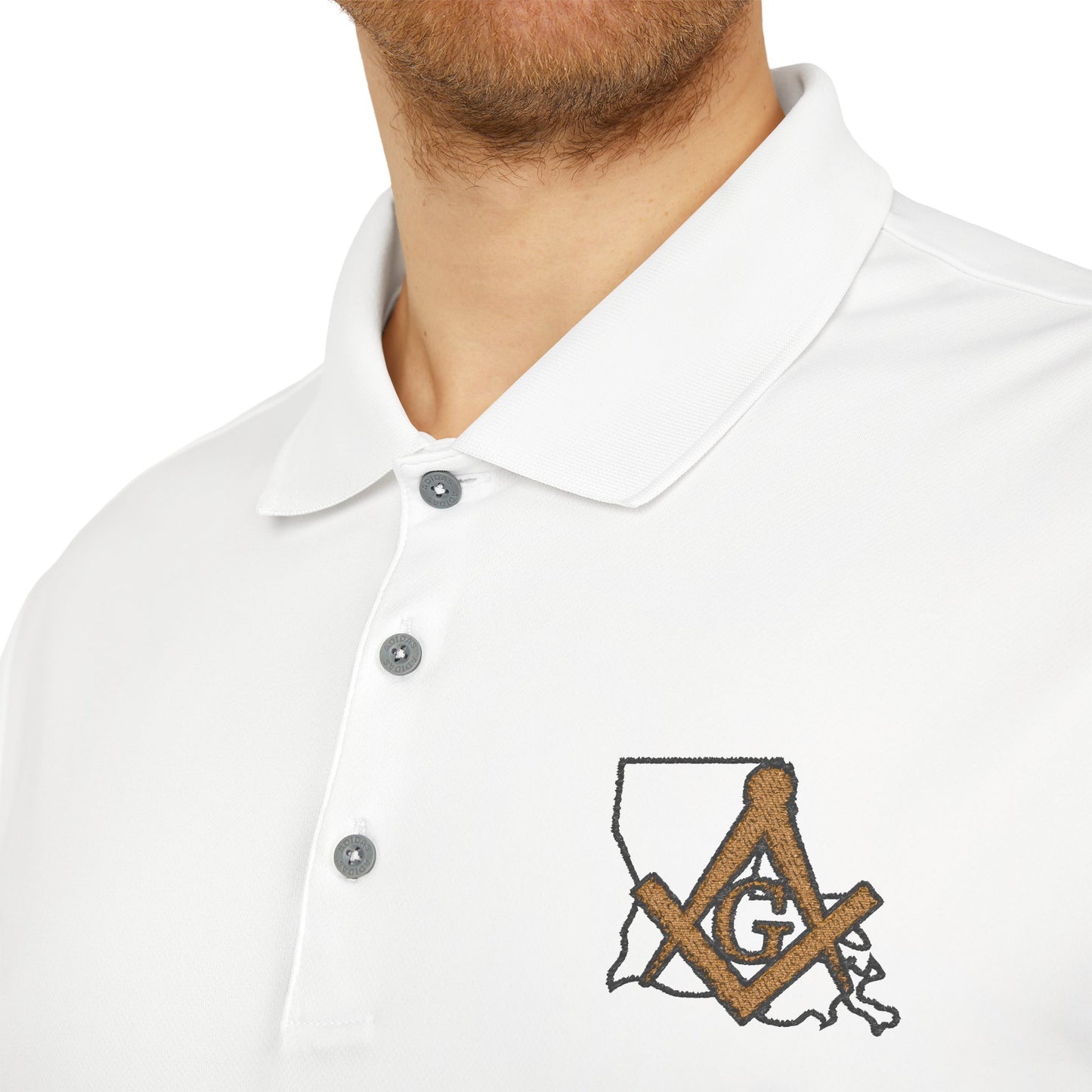 Adidas - Louisiana State Masonic Performance Polo