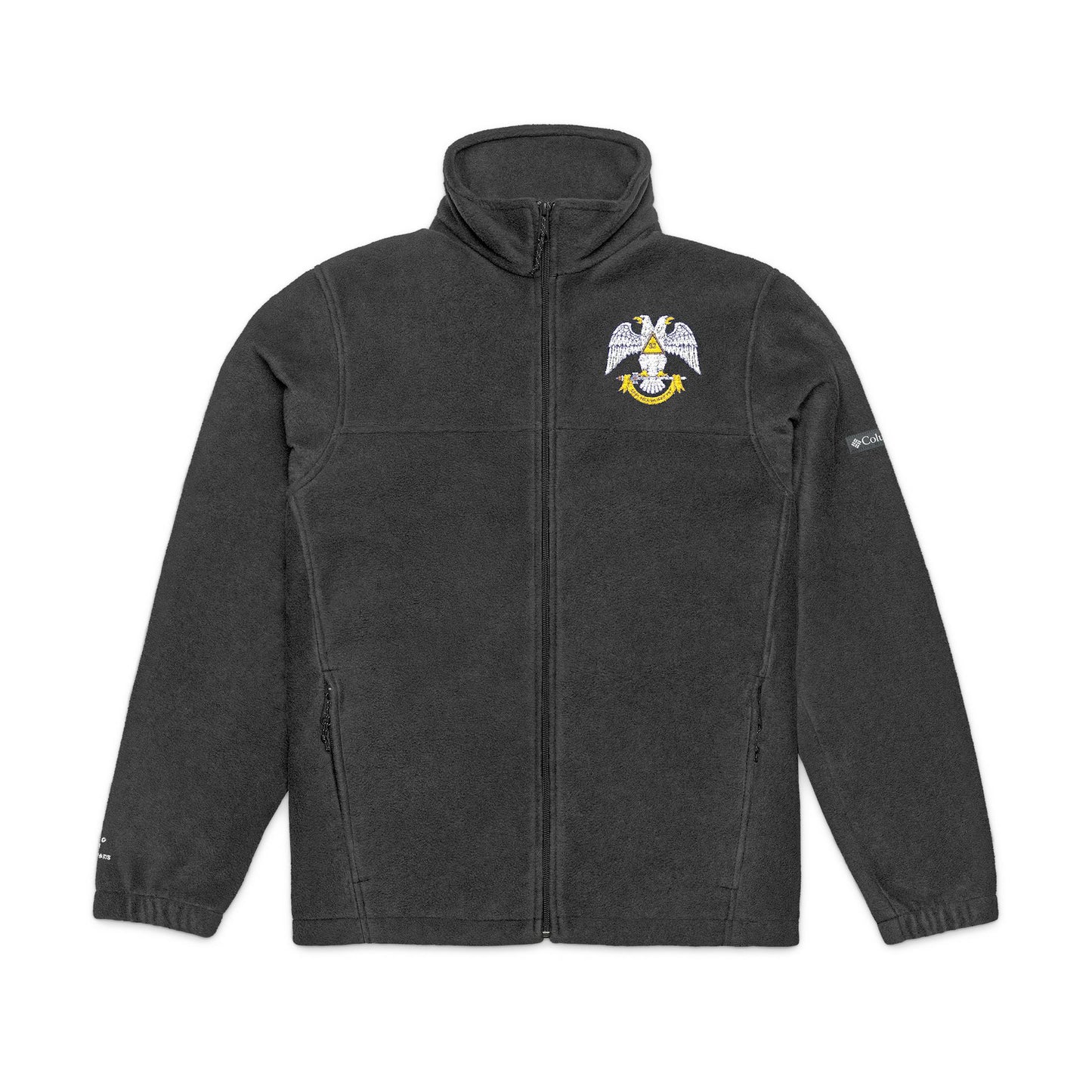 32 Degree Spes Mea In Deo Est  Fleece Jacket